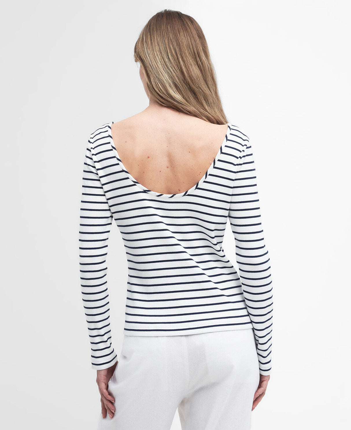 Barbour Langton Top - Cloud Stripe*