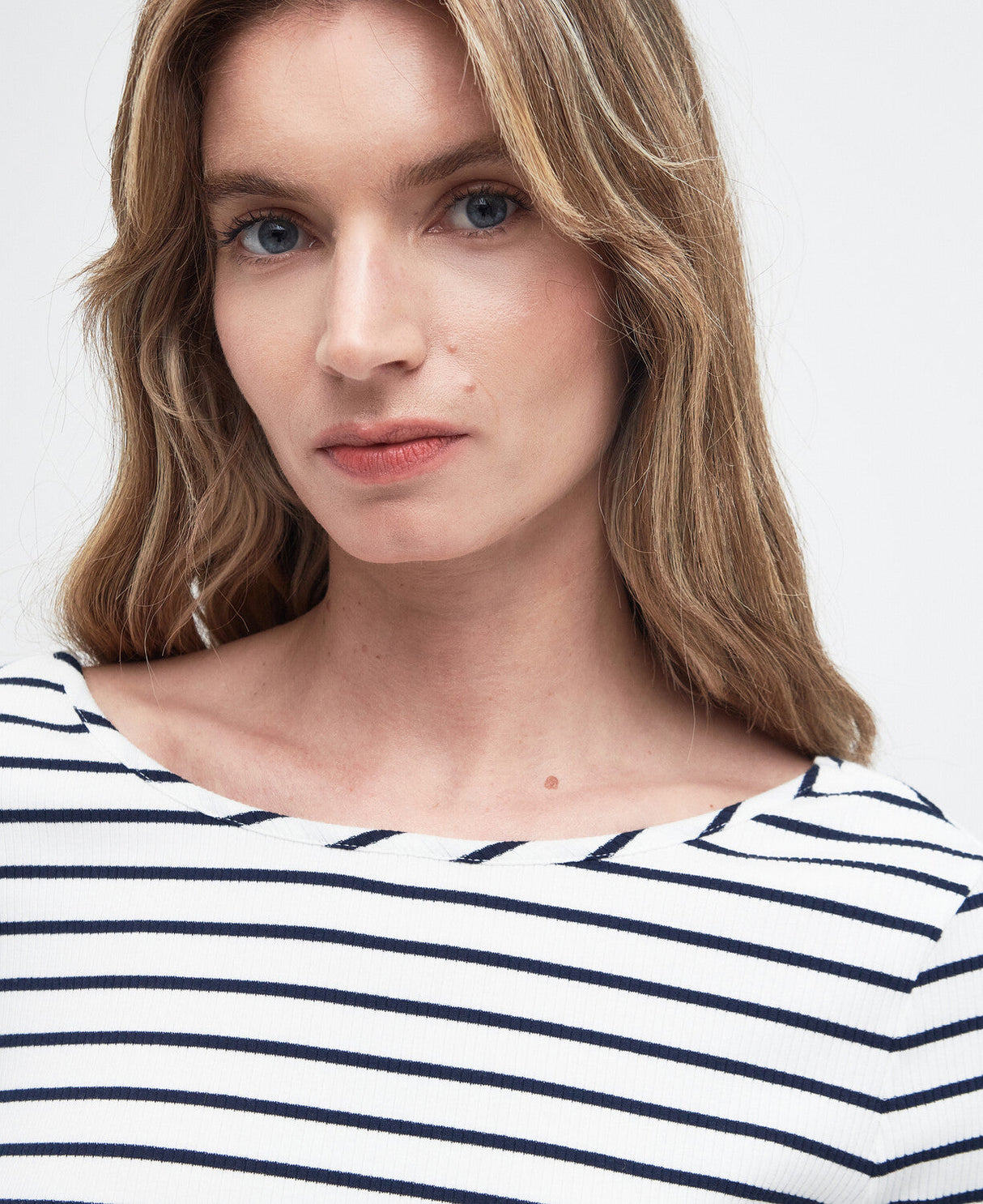 Barbour Langton Top - Cloud Stripe*