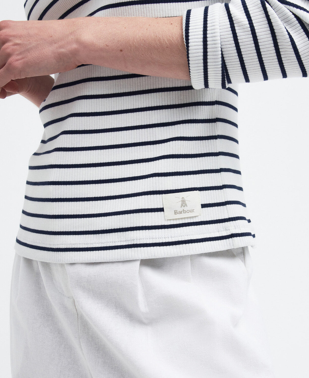 Barbour Langton Top - Cloud Stripe*