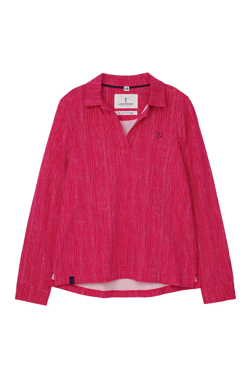 Lighthouse Ladies Maya Shirt - Raspberry Dash