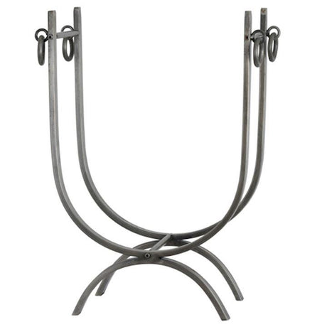 Pewter Log Holder