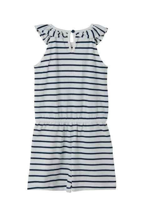Lighthouse Penelope Playsuit - Cloud Stripe