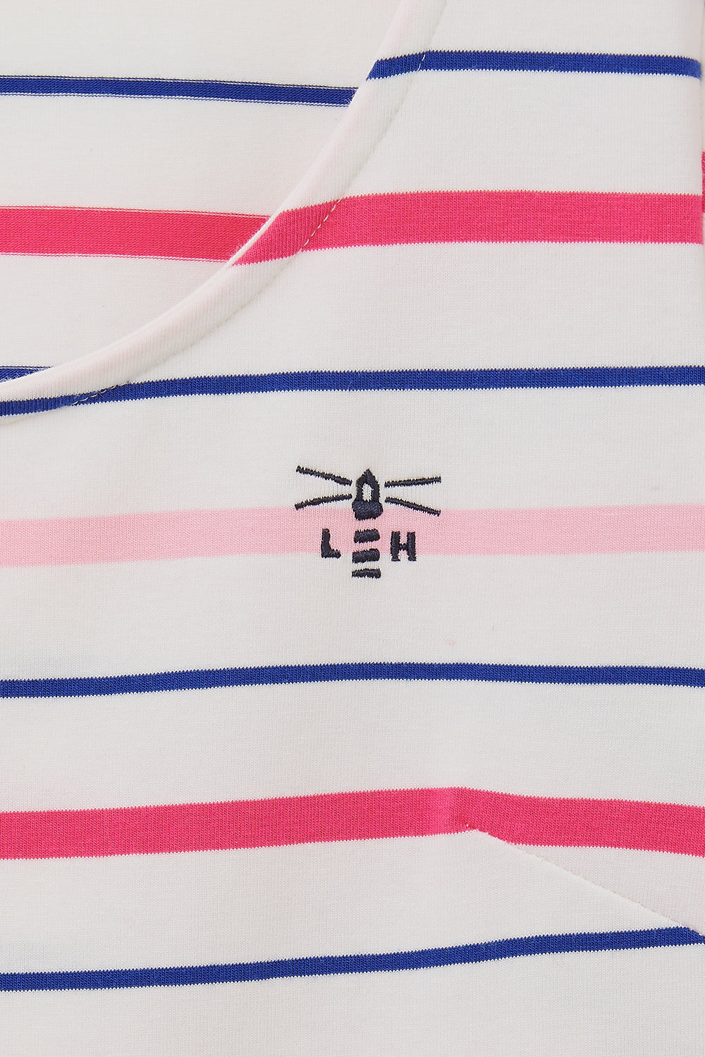 Lighthouse Ladies Lydia Dress - Pink Stripe