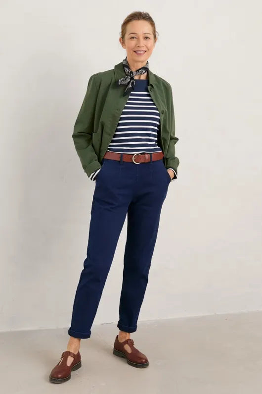 Seasalt Waterdance Trousers - Dark Indigo Wash