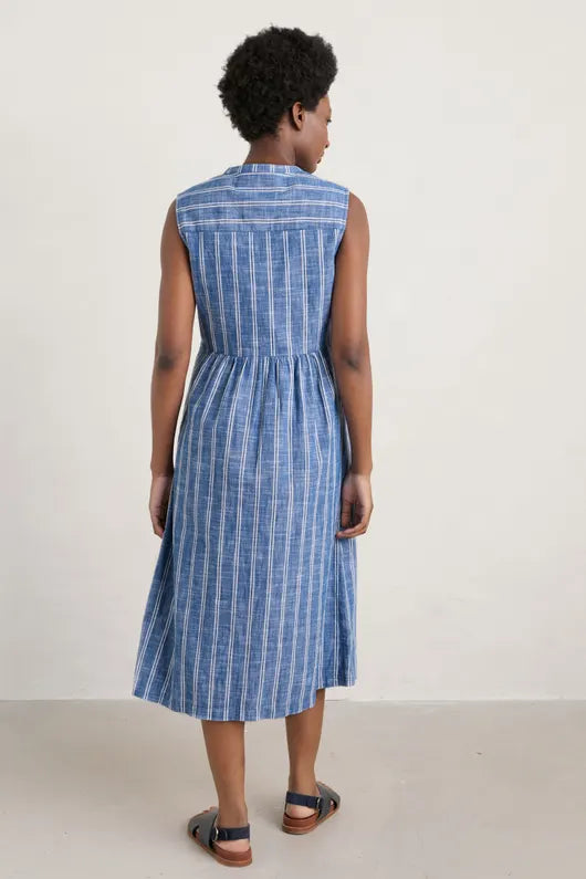 Seasalt Creek Cottage Dress-Chesil Stripe
Marine