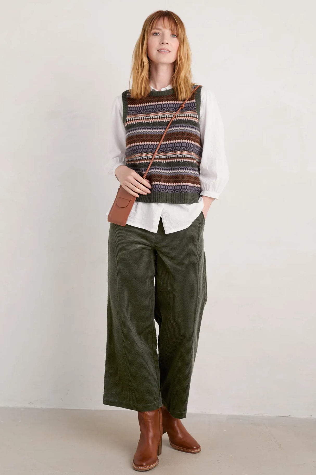 Seasalt Percella Cove Vest - Weaving Needle Wisteria Mix