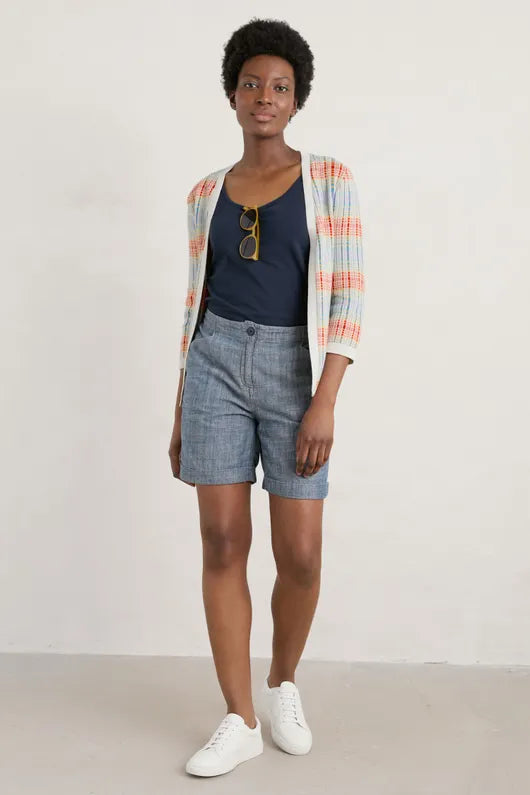 Seasalt 3/4 Bosporthennis Cardigan - Welkin Multi