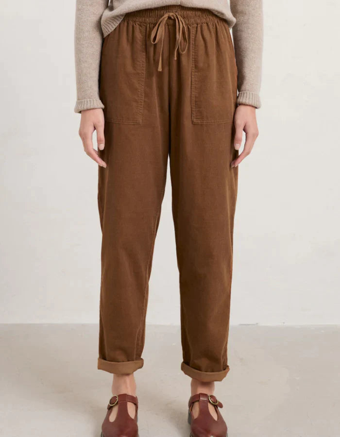 Seasalt Dayby Trousers - Toffee
