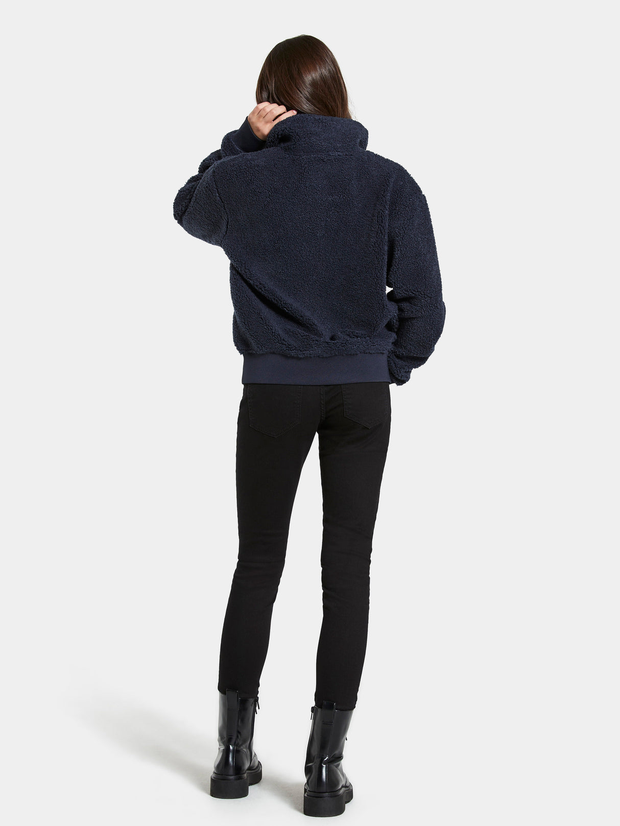 Didriksons Edla Girls Full Zip- Navy