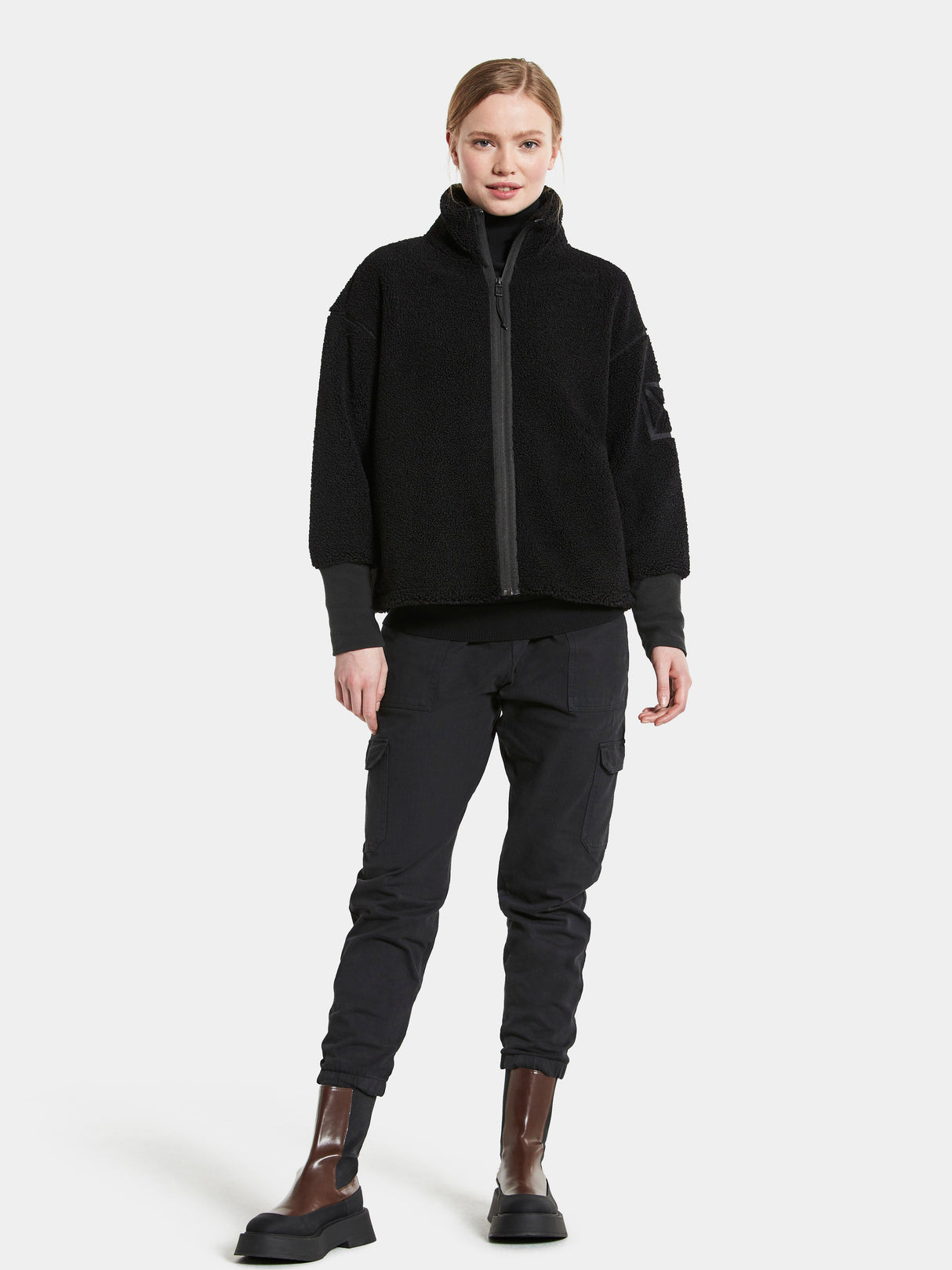 Didriksons Mella Full Zip - Black