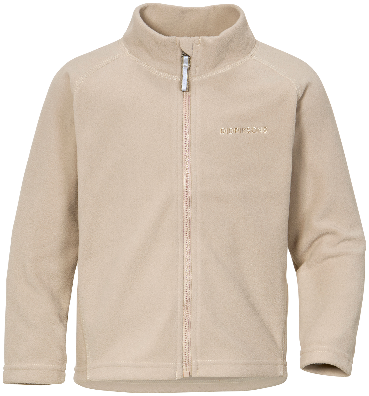 Didriksons Monte Kids' Full-Zip - Clay Beige