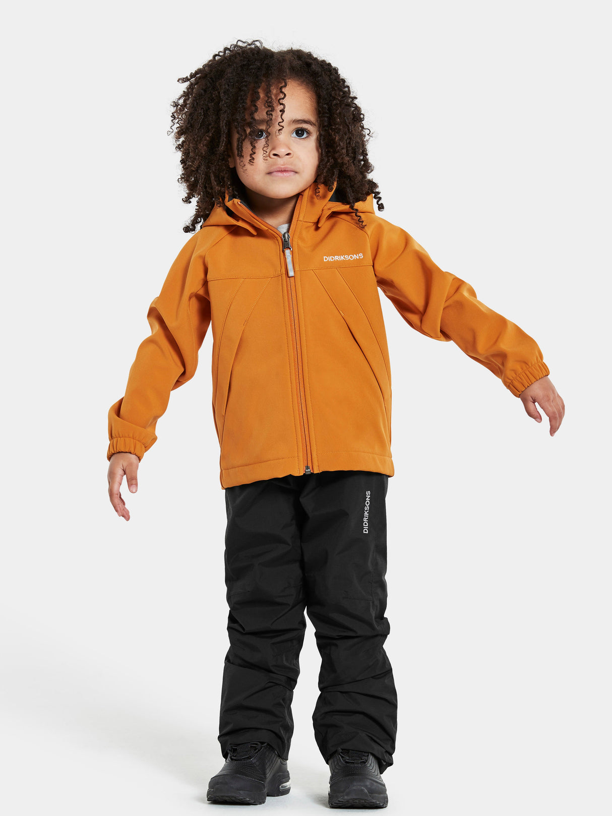 Didriksons Troel Kids' Jacket - Burnt Glow