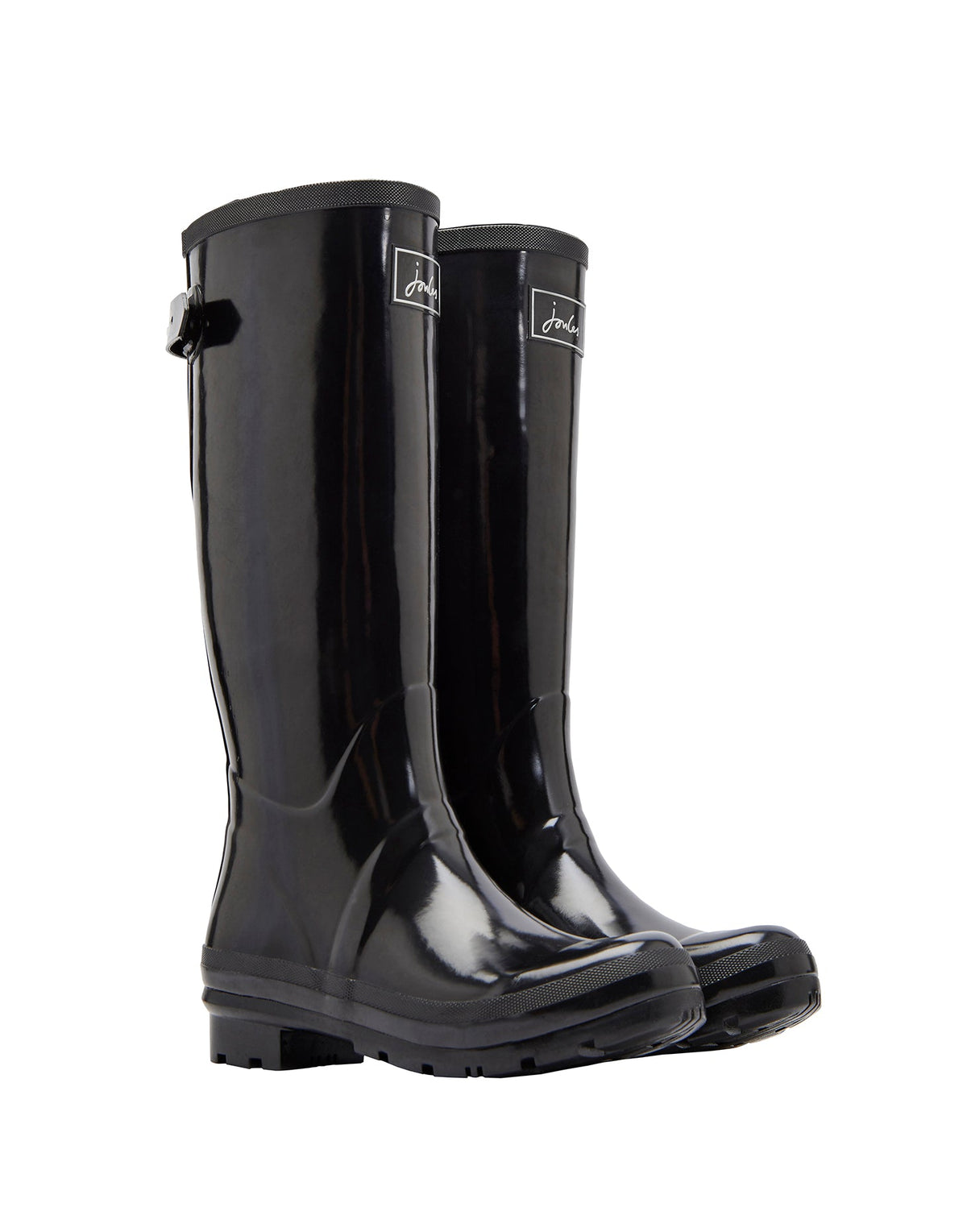 Joules Glossy Field Wellies - Black*