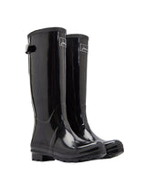 Joules Glossy Field Wellies - Black*