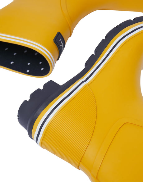 Joules Coastal Mid Height Wellies - Antique Gold*