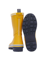 Joules Coastal Mid Height Wellies - Antique Gold*
