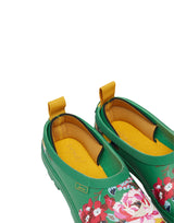 Joules Pop On Printed Welly Clogs - Green Florals*