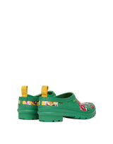 Joules Pop On Printed Welly Clogs - Green Florals*