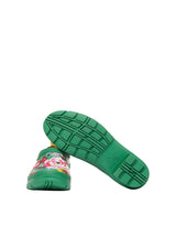 Joules Pop On Printed Welly Clogs - Green Florals*