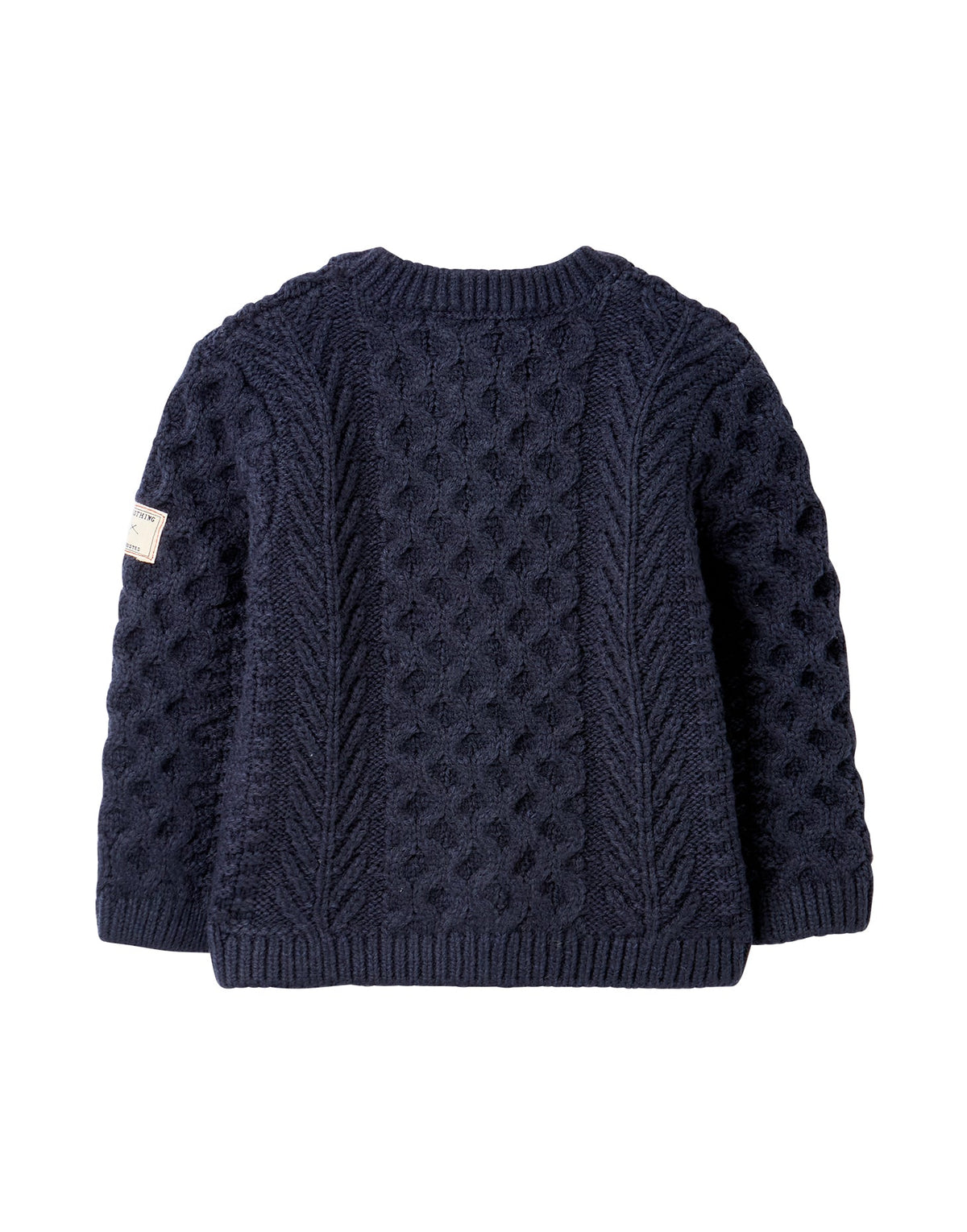Joules Rhett Aran Knit Cardigan - Navy*