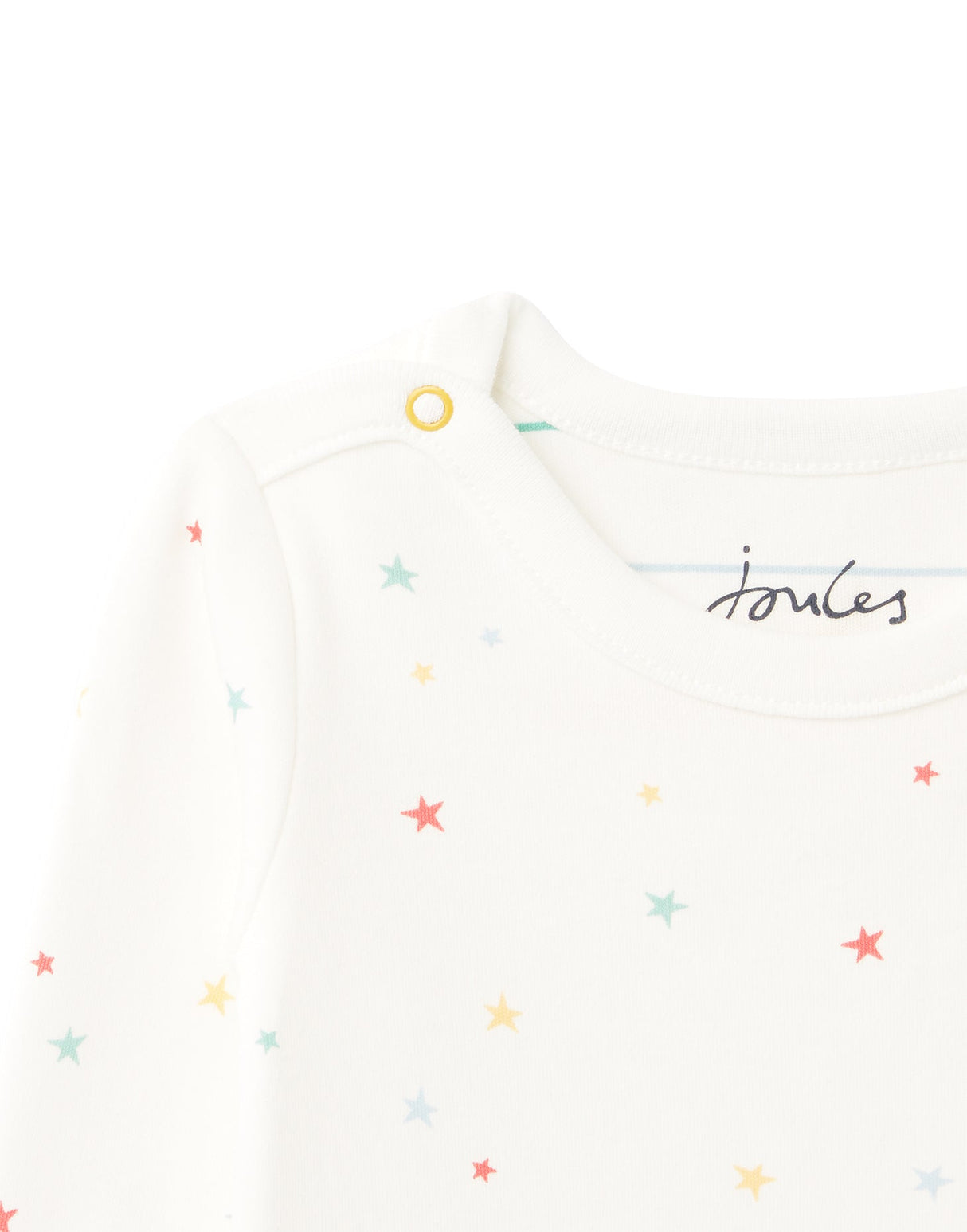 Joules Star Bodysuit 2 Pack Organically Grown Cotton