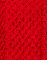 Joules Aran Knit Jumper - Red*