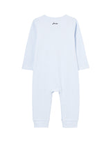 Joules Peter Rabbit Gracie Babygrow - Light Blue Stripe*
