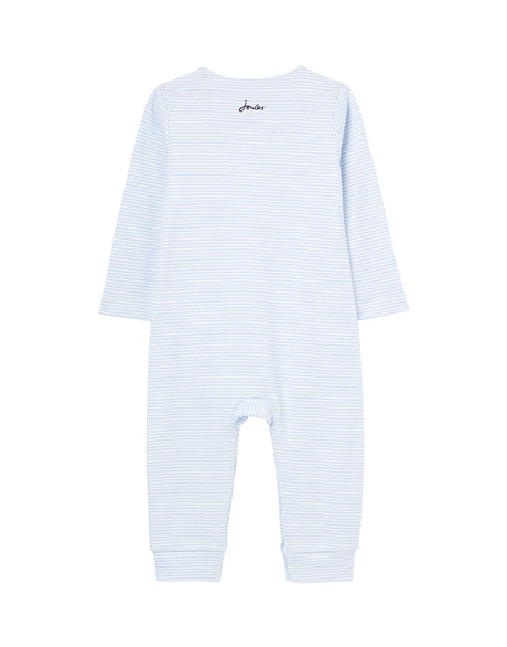 Joules Peter Rabbit Gracie Babygrow - Light Blue Stripe*