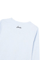 Joules Peter Rabbit Gracie Babygrow - Light Blue Stripe*