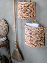 Sweeping Broom Natural Straw Handle Bamboo