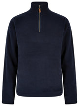 Dubarry Feeney Zip Neck Sweater - Navy