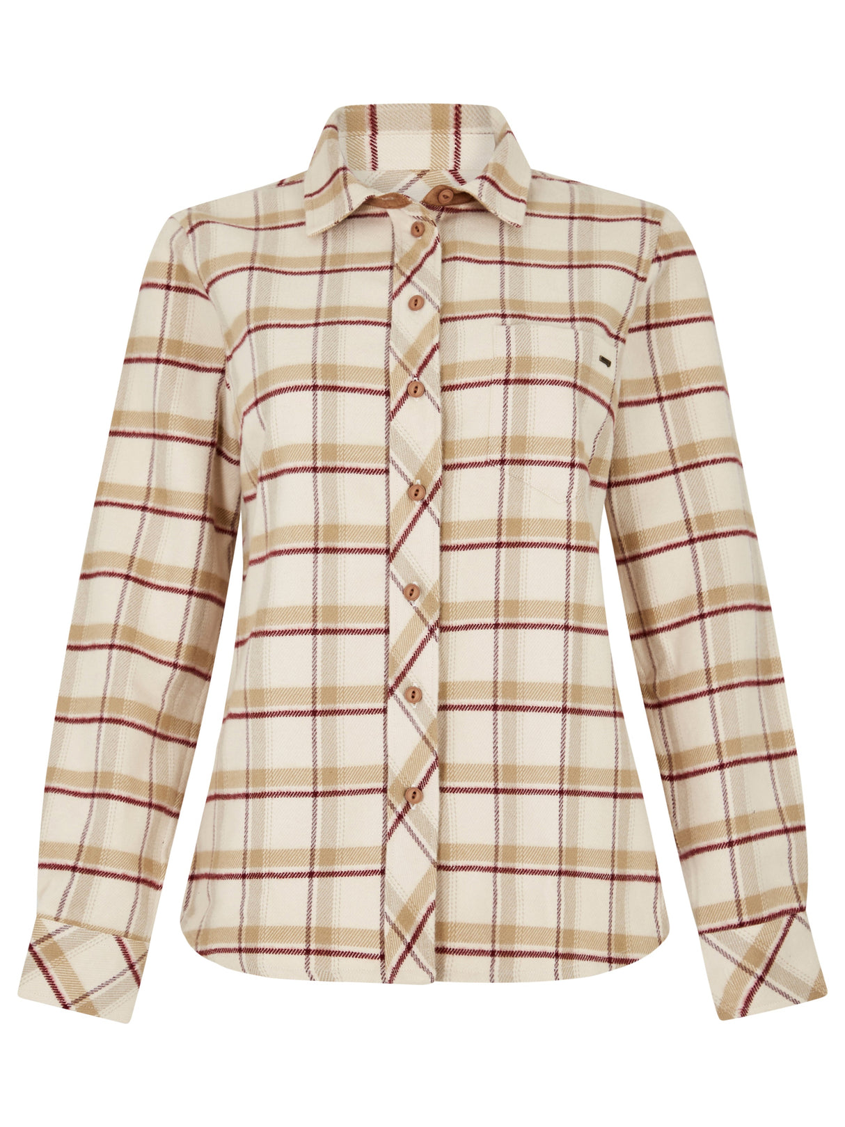 Dubarry Japonica Check Shirt - Cream