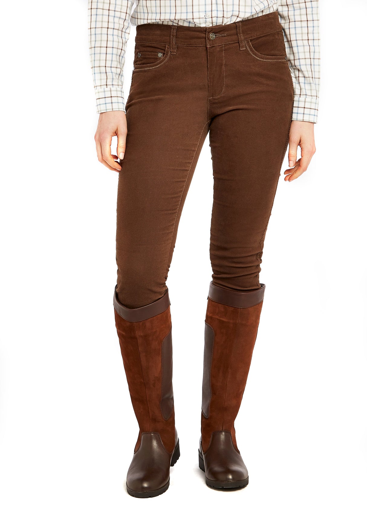 Dubarry Honeysuckle Pincord Jeans - Mocha