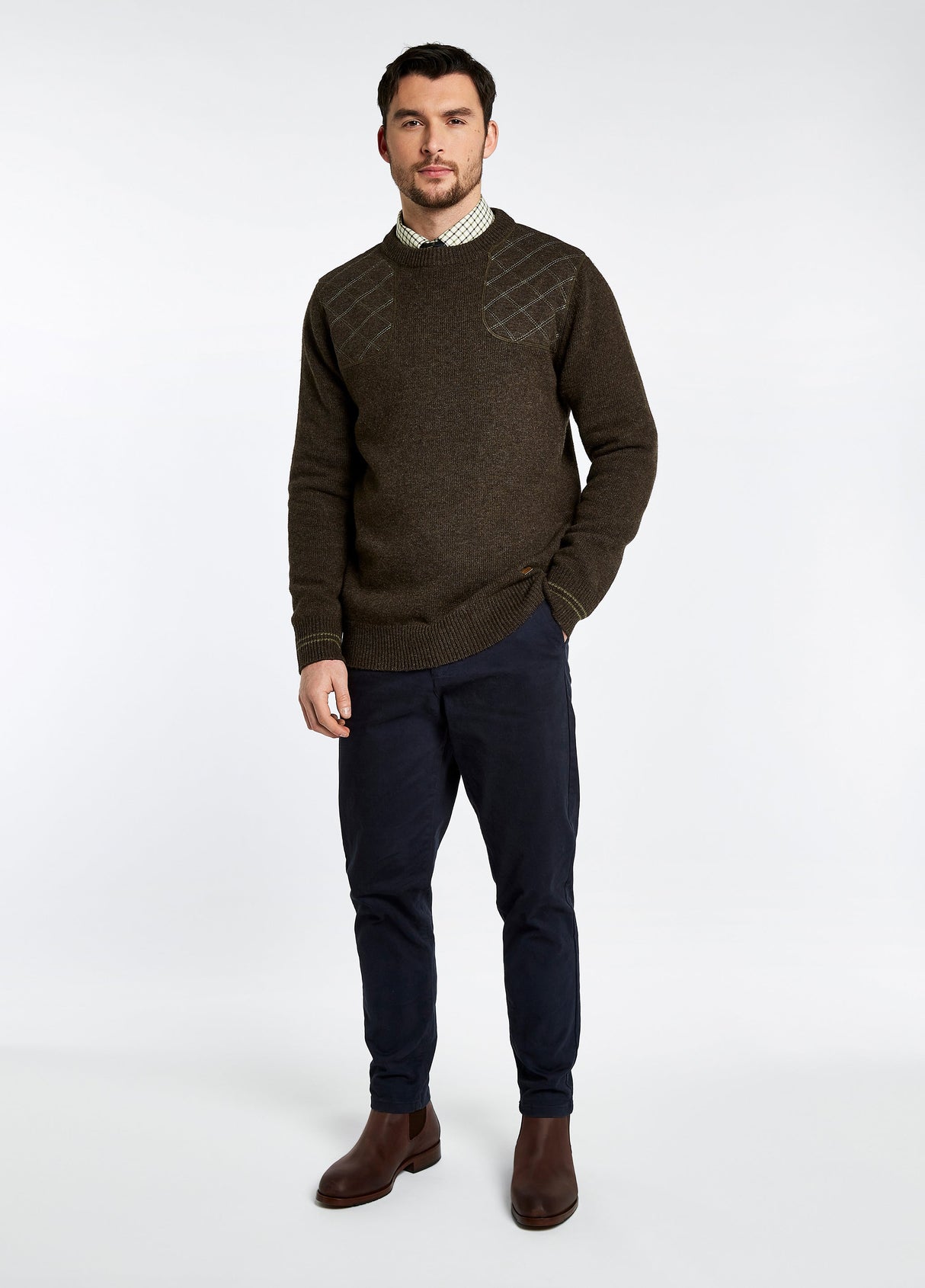 Dubarry Clarinbridge Crew Neck Sweater - Mahogany