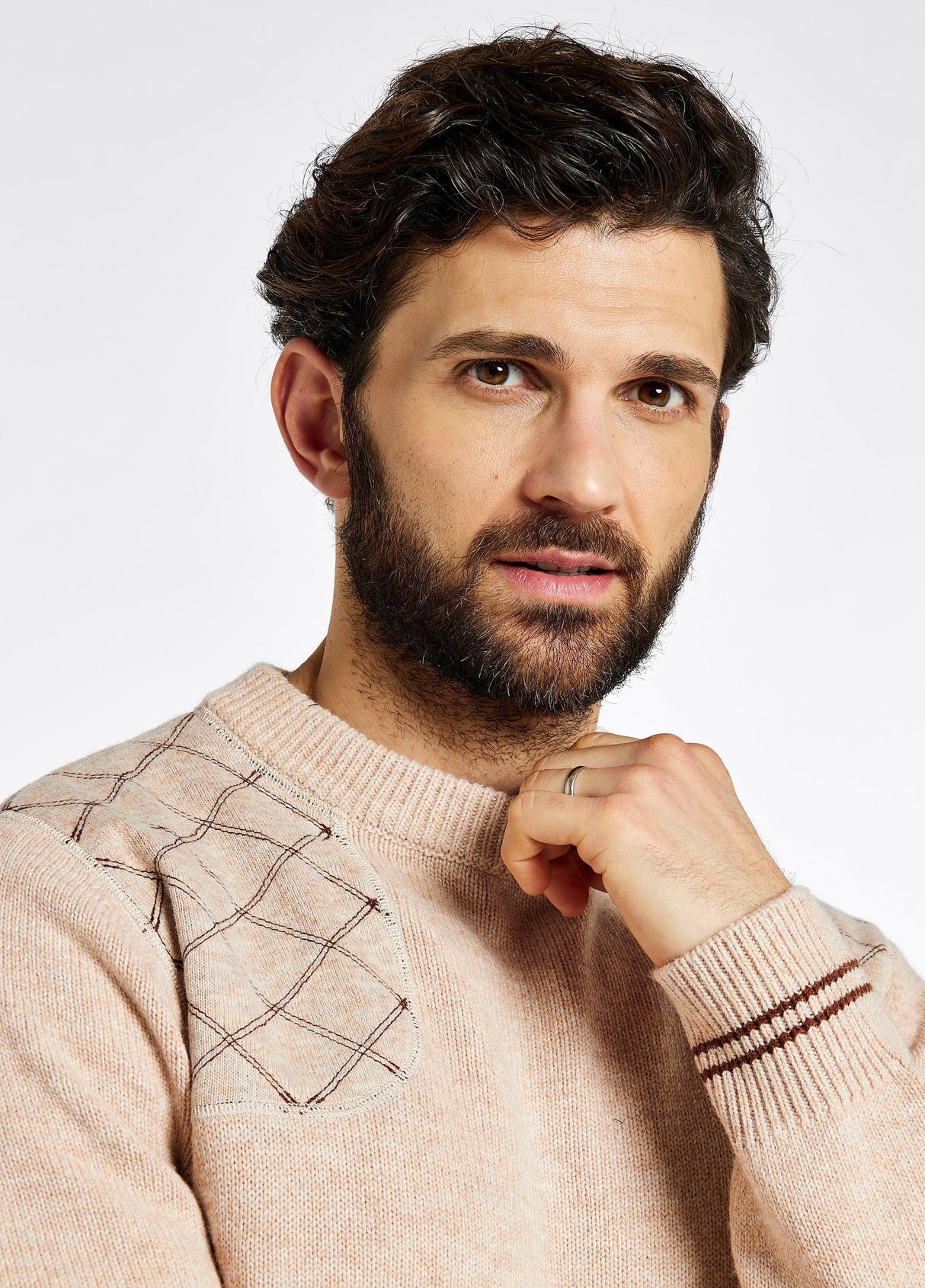 Dubarry Clarinbridge Crew Neck Sweater - Oat