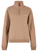 Dubarry Castlemartyr Women's Quarter Zip Sweatshirt - Elk