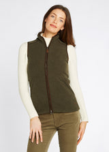 Dubarry Women's Carbury Fleece Gilet - Olive