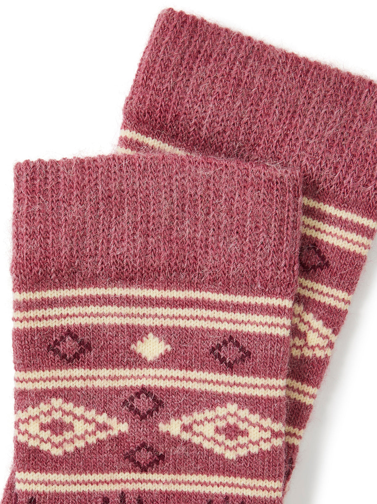 Dubarry Rolestown Fair Isle Alpaca socks - Clover