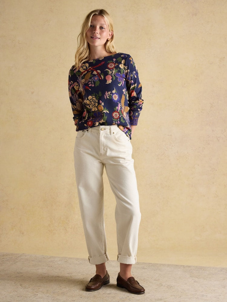 Joules Printed Harbour - Navy Bird