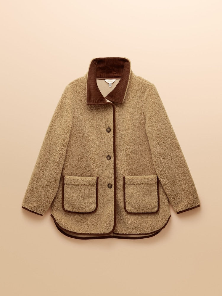 Joules Sadie Longline - Neutral