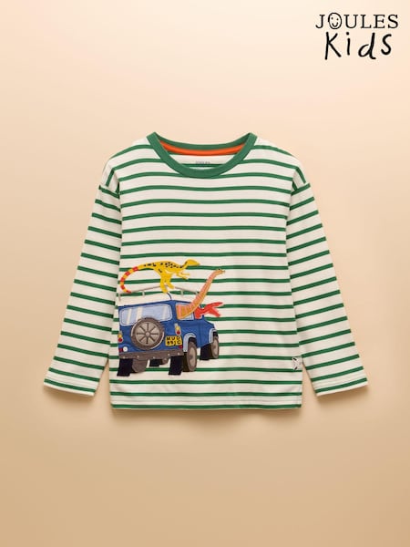 Joules Jack - Green Stripe