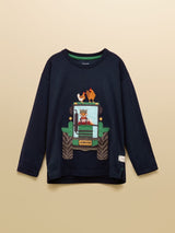 Joules Finlay - Navy Blue Jonty