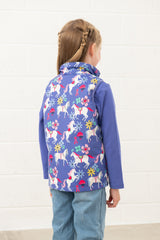 Lighthouse Alex Girls Gilet - Horse Print