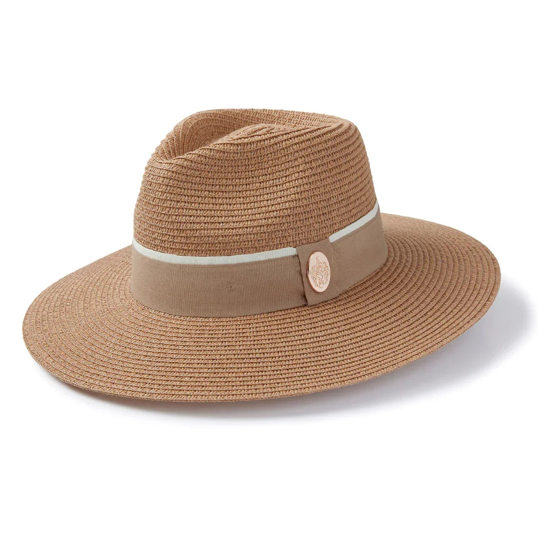 Hicks & Brown Hemley Fedora Natural/Fawn