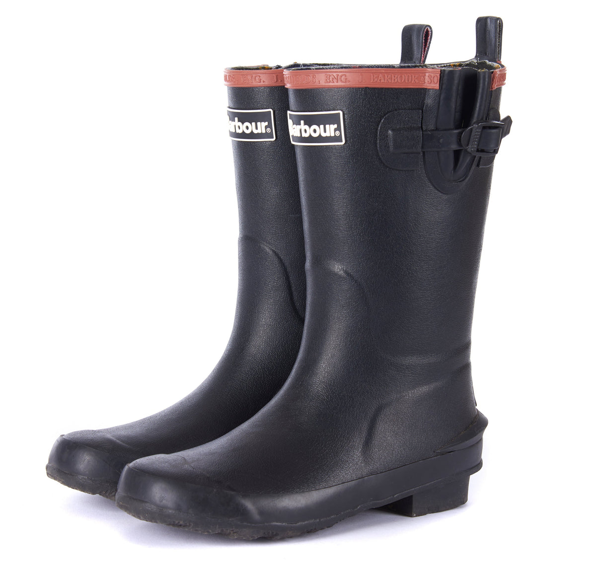 Barbour Childrens Simonside Wellington Boots - Black