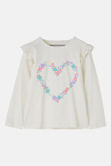 Lighthouse Causeway L/S - Floral Heart
