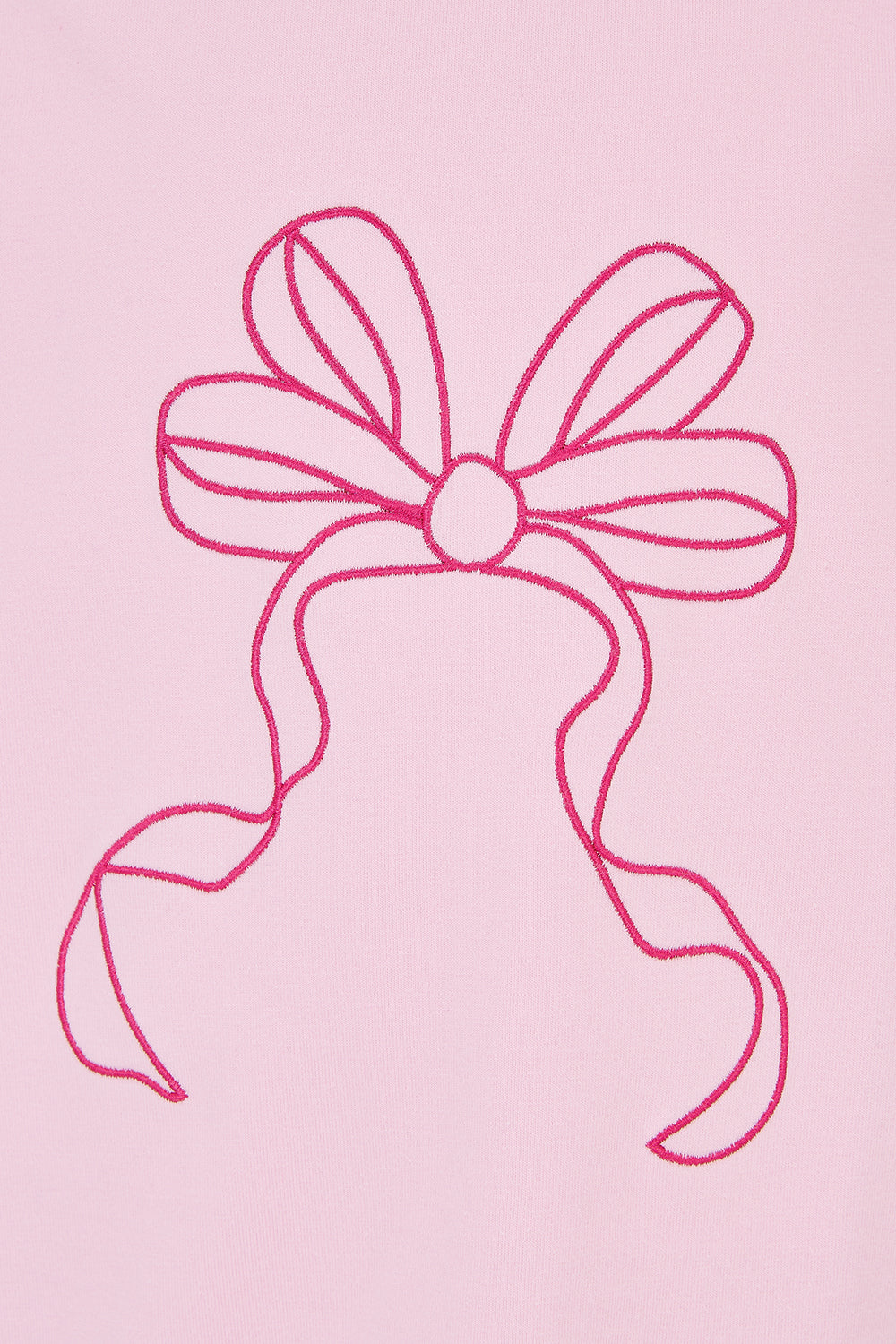 Lighthouse Causeway Tie Top - Pink Bow