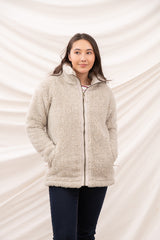 Lighthouse Ladies Cobh Full Zip Fleece - Irish Cream