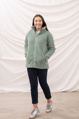 Lighthouse Ladies Cobh Full Zip Fleece - Sage