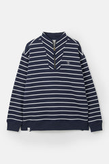 Lighthouse Ladies Coral Jersey - Navy Stripe